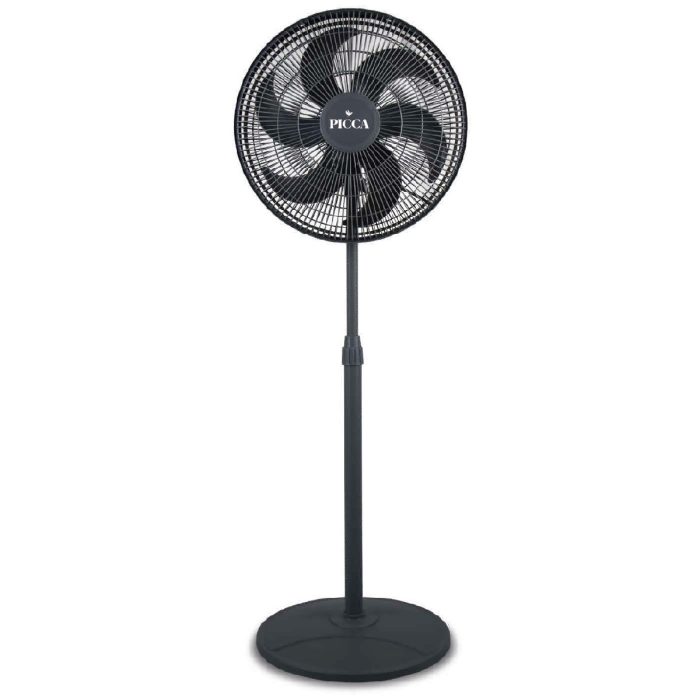 VENTILADOR DE PEDESTAL DE 18" COLOR NEGRO