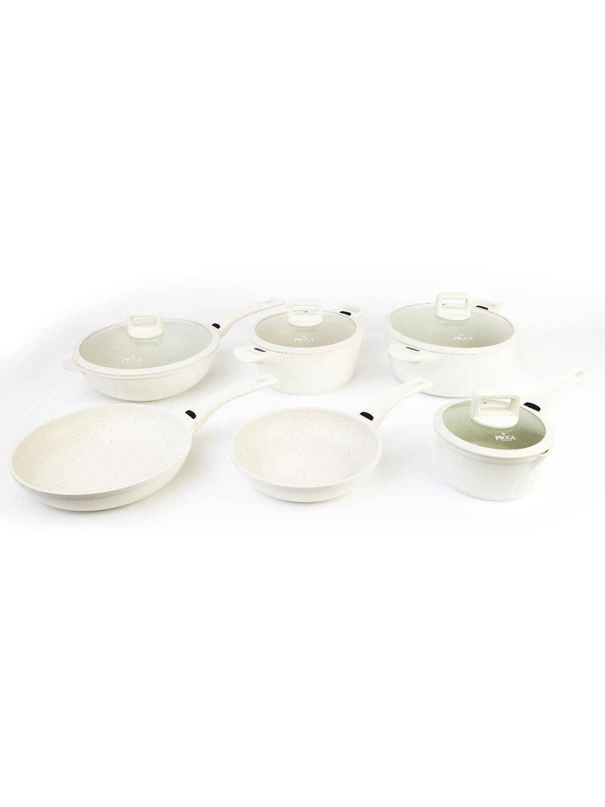 BATERIA TERMO 10 PIEZAS, COLOR CREMA